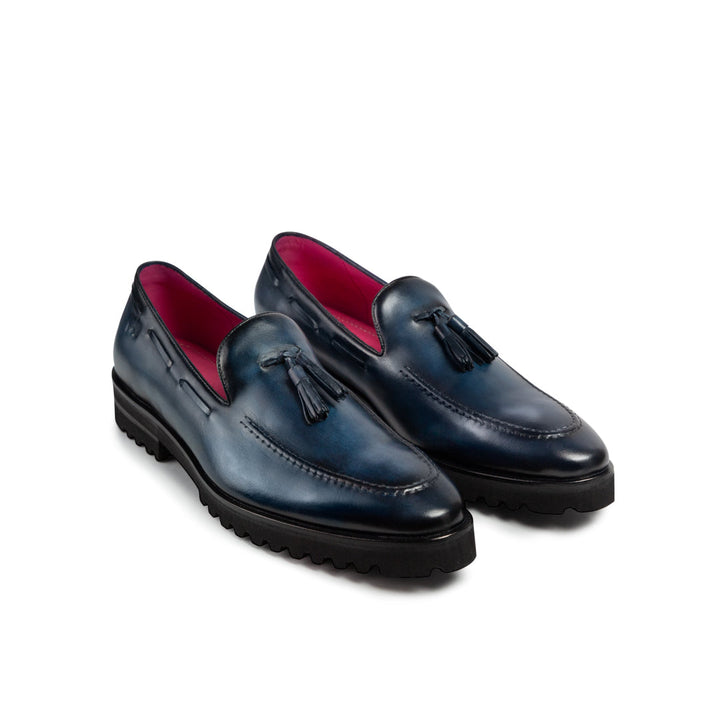 Mocasín Venetto Azul Suela Ultraliviana