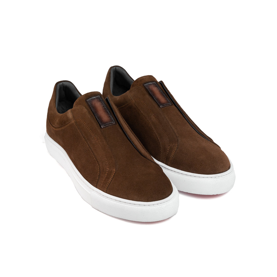 Sneaker Gino Café Gamuza