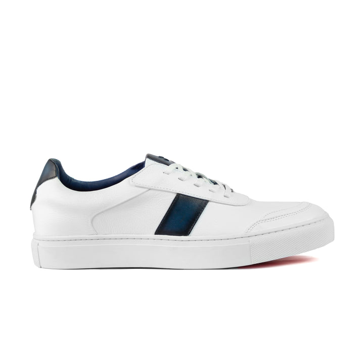 Sneaker Pisa Bianco-Azul