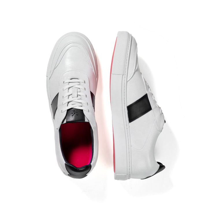 Sneaker Pisa Bianco-Negro
