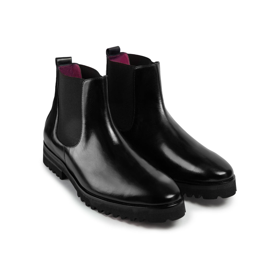 Jacques Black Boot Ultralight Sole