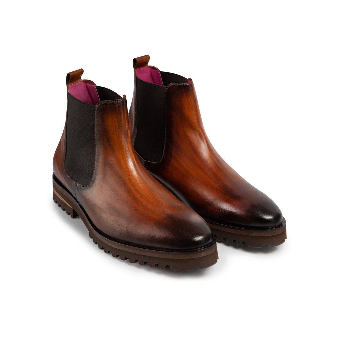 Jacques Cognac Boot Ultralight Sole