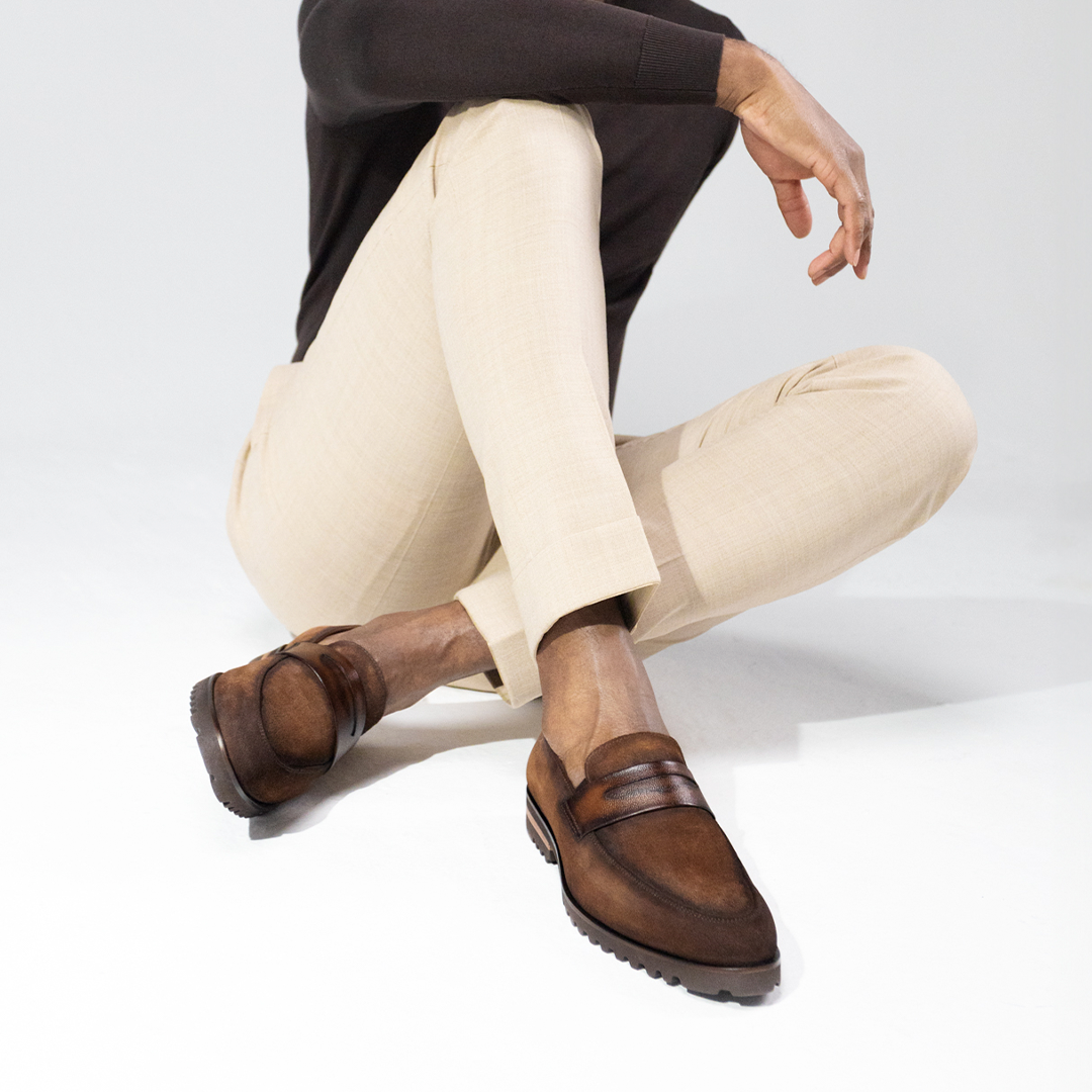 Alessio Moccasin Brown Ultralight Sole