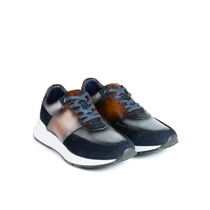 Arezzo Sneaker Blue-Caramel