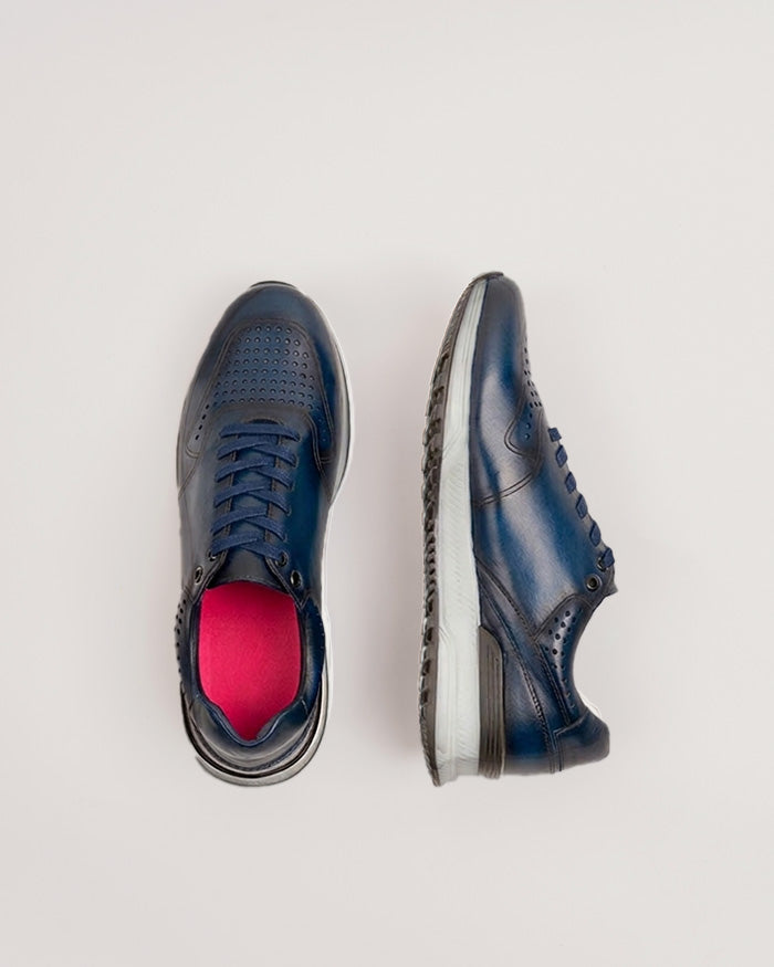 Donatello Blue Sneakers