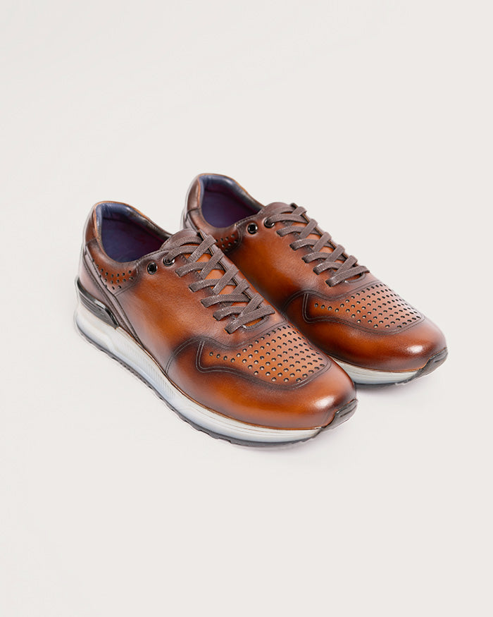 Sneaker Donatello Caramelo