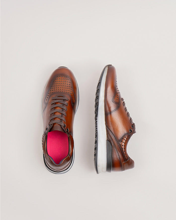 Sneaker Donatello Caramelo