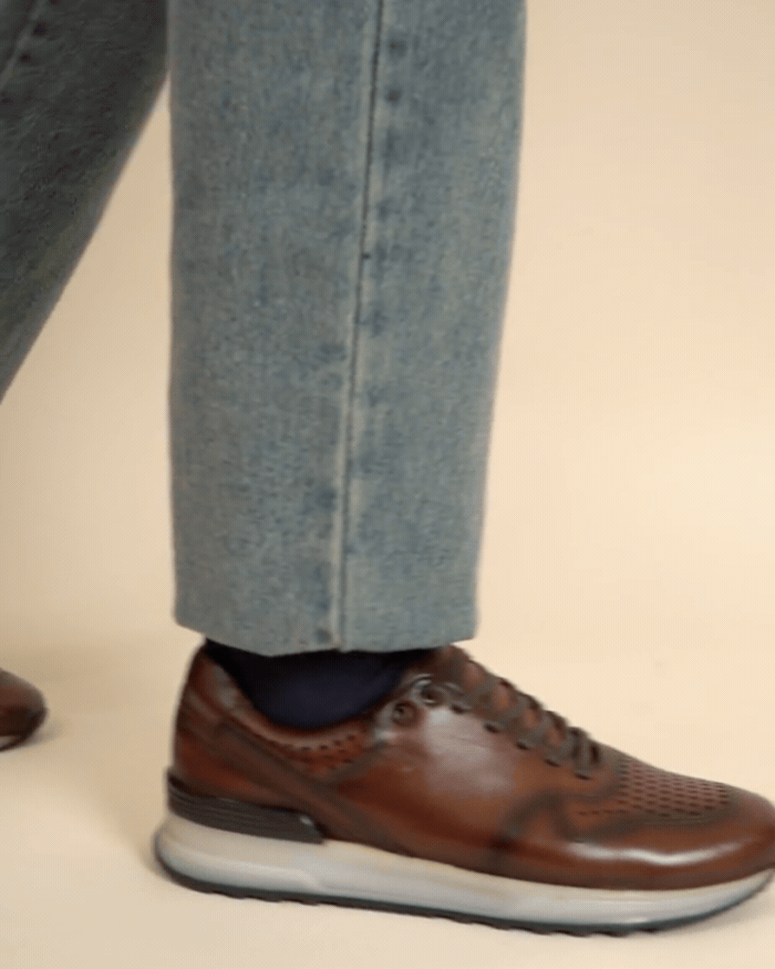 Sneaker Donatello Caramelo