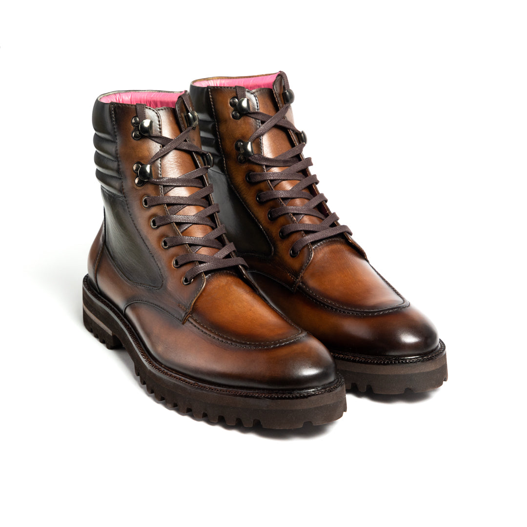 Rocco Caramelo Boot - Green Ultralight Sole