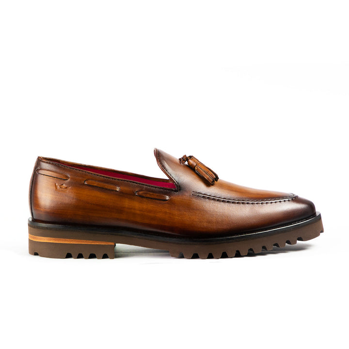 Venetto Caramel Moccasin Ultralight Sole