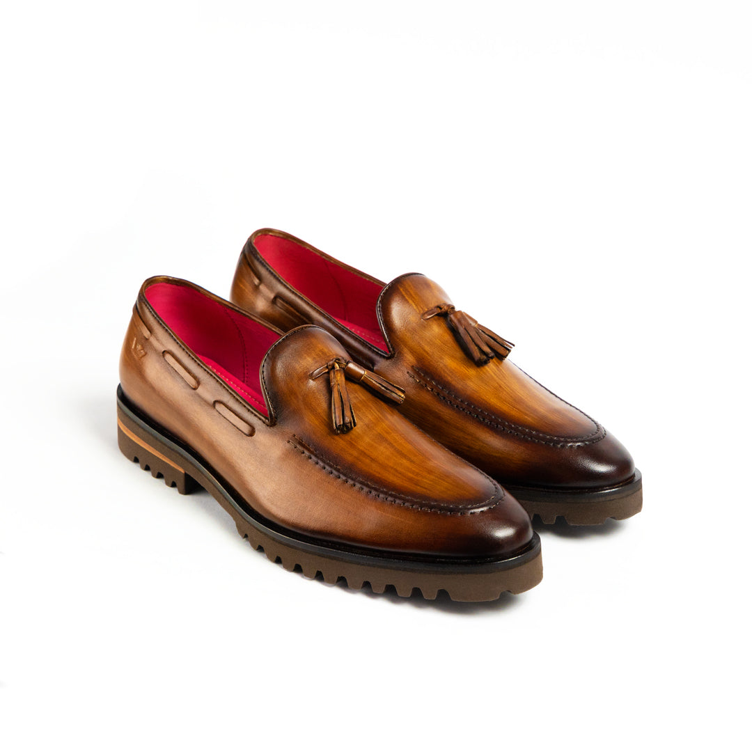 Venetto Caramel Moccasin Ultralight Sole