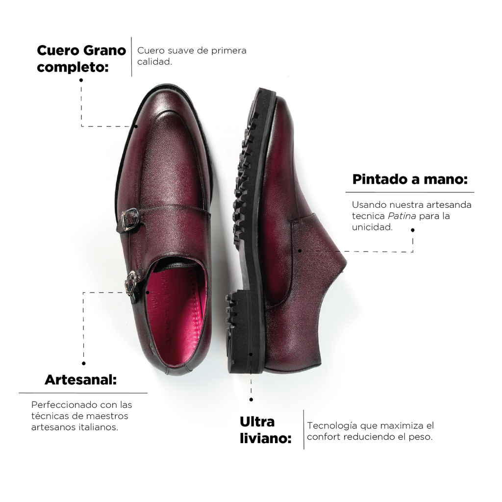 Monk Claudio Vinotinto Suela Ultraliviana