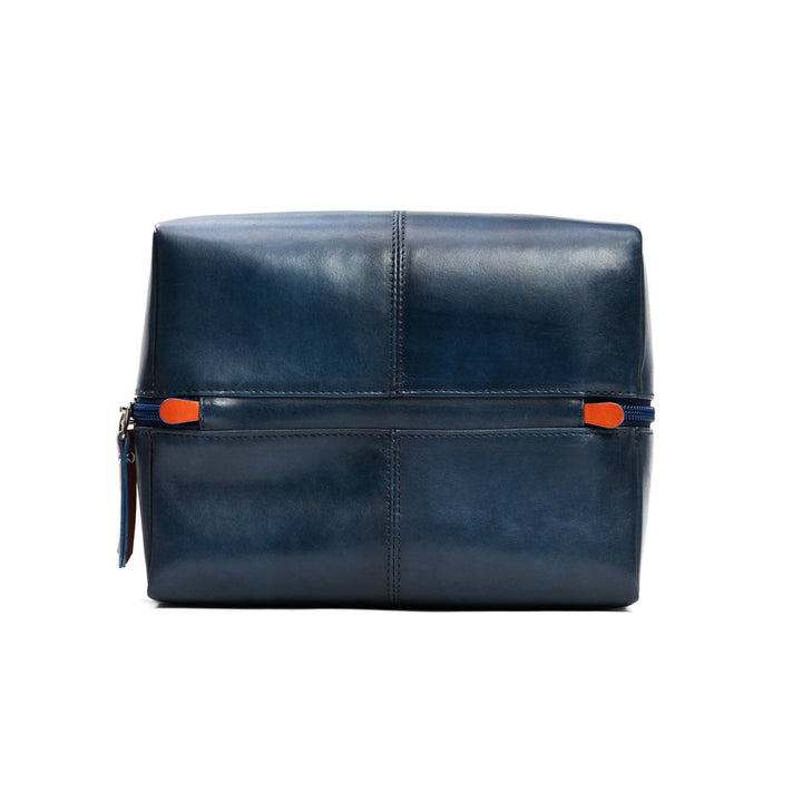 Blue Wallet - Black Patina