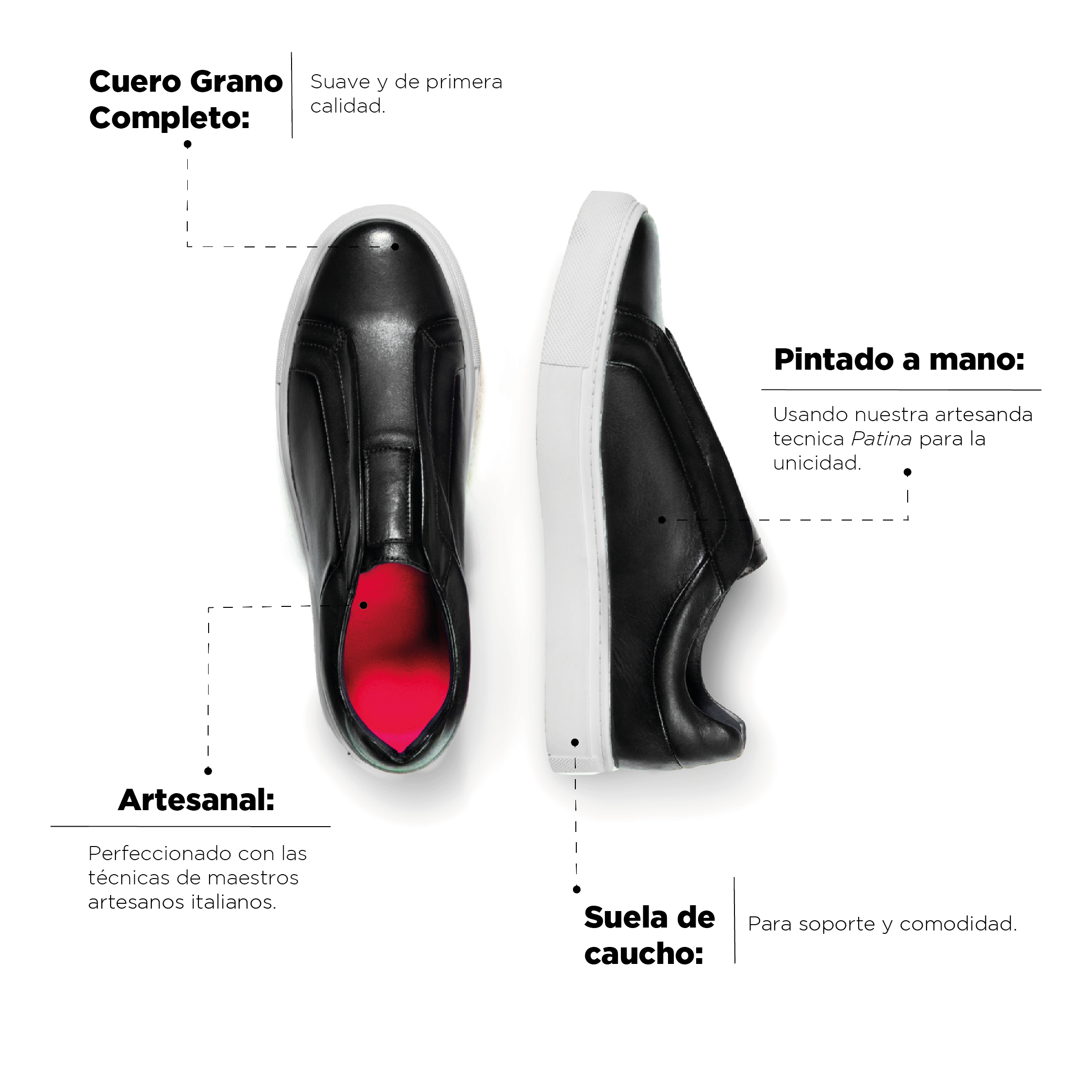 Sneaker Gino Negro