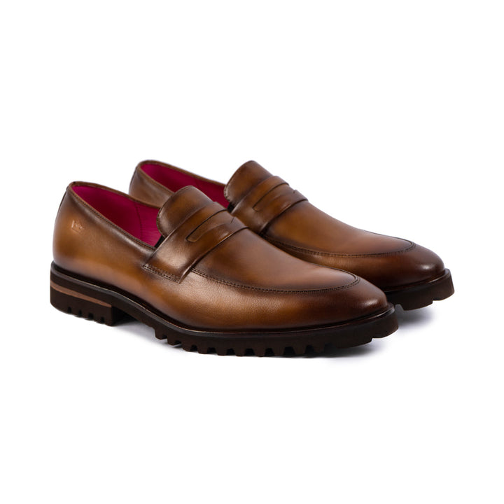 Alessandro Caramel Moccasin Ultralight Sole