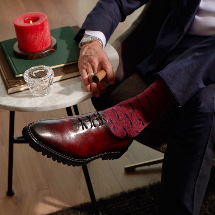 Oxford Lorenzo Burgundy Ultralight Sole 