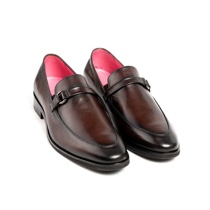 Alessandro Cognac Moccasin