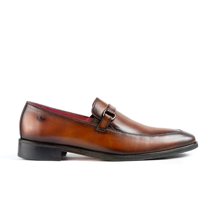 Alessandro Cognac Moccasin