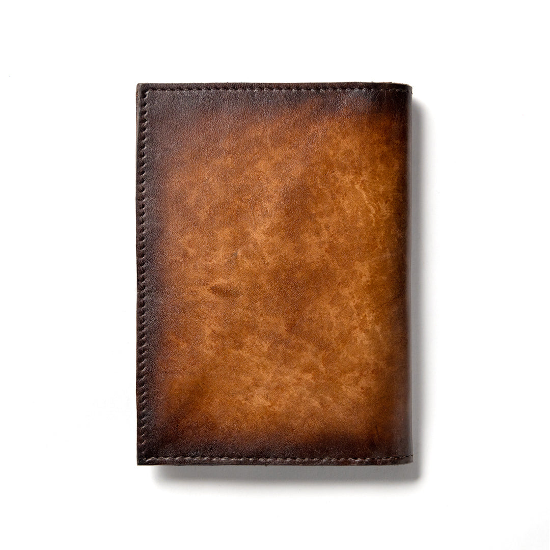 Caramel Patina Passport Holder