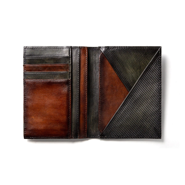 Patina Green Passport Holder